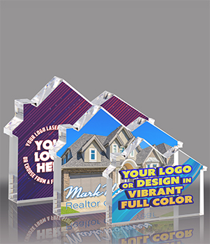 Acrylic Real Estate/Home Awards - Full Color