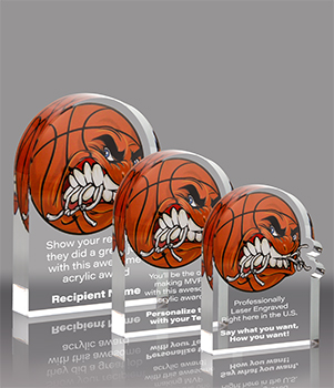 Basketball Krunch Acrylic Awards