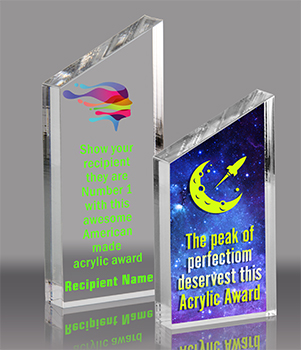 Acrylic Peak Awards - Color