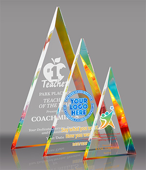 Spectrum Acrylic Awards - Engraved or Color