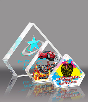 Arrowhead Acrylic Awards - Color
