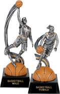 Basketball Motion Xtreme Resin Trophies