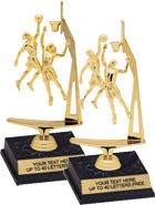 Basketball Double Action Slam Dunk Trophies
