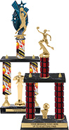 Basketball Two-Post Trophies