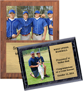 Baseball Team Photo Plaques