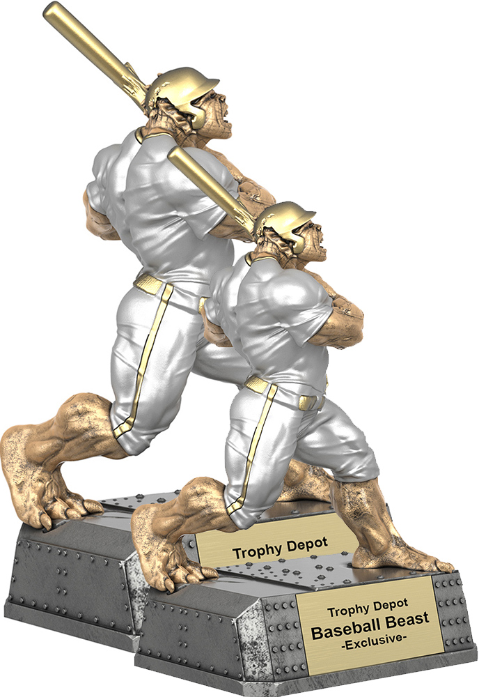 Baseball Beast Sculpture Trophies