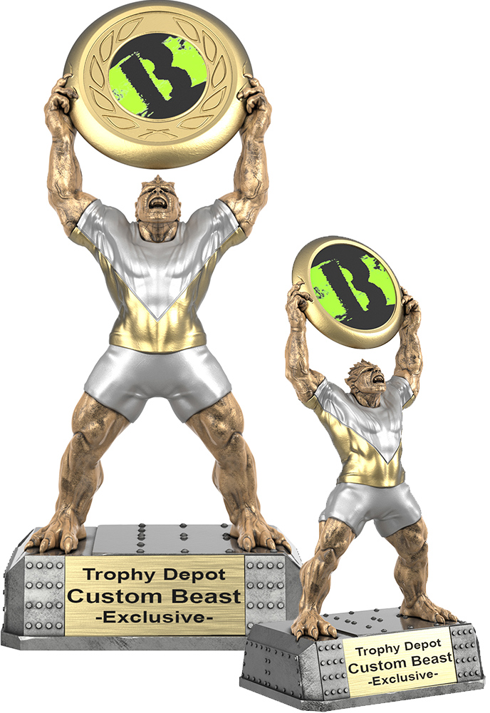 Insert Holder Beast Sculpture Trophies - Custom