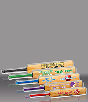 Cricket Bat Acrylic Full Color Awards