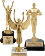 Victory Figure on Base Trophies