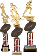 Football Squeeze & Spin Riser Trophies
