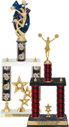 Cheer Two-Post Trophies