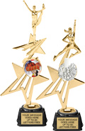 Cheer Star Fire Trophies