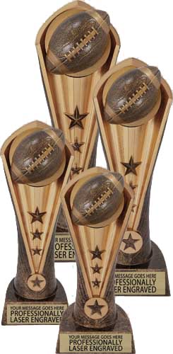 Star Blast Managers Player Football Trophies 3 sizes FREE Engraving 