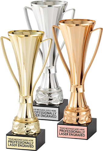 Motorsport Trophies Large Gold Metal Motorsport Cups 6 sizes FREE Engraving 