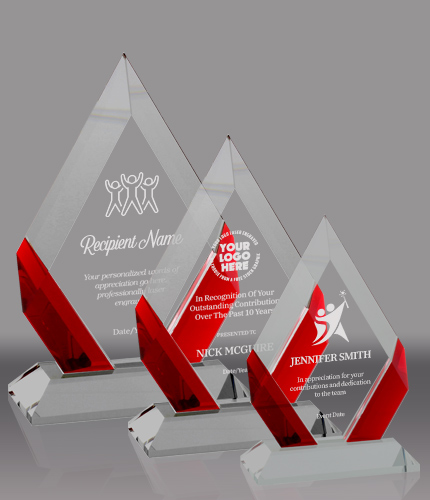 Cambridge Crystal Diamond Awards - Red