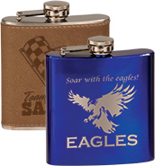 Laserable Stainless Steel Flasks