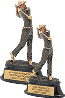 Golf Male Power Trophies