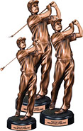 Golf Swing Gallery Resin Trophies