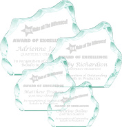 Jade Acrylic Iceberg Awards