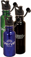 Laserable Glossy Water Bottles
