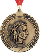 Achievement Wreath Framed Medal