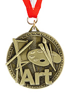 Art Ultra-Impact 3-D Medal