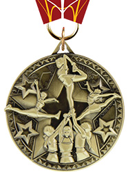 Cheer Ultra-Impact 3-D Medal