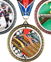 Exclusive Spinning Insert Medals - Stock or Custom