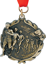 Cross Country Male Wreath Medal