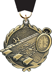 Swimming Wreath Medal