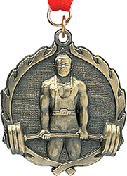 Weightlifting Wreath Medal