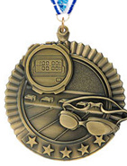 Swimming 5 Star Medal