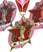 Cheer Saturn Glimmer Medal