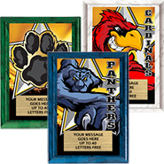 Mascots Full Color Plaques