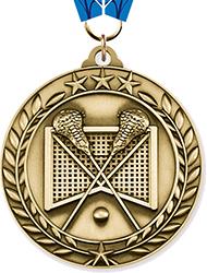 Lacrosse Dimensional Medal