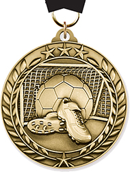 Soccer Dimensional Medal