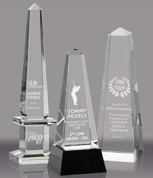 Crystal Tower & Obelisk Awards