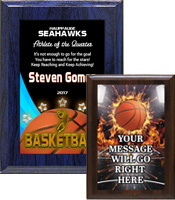 Basketball ColorPlate Plaques