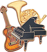 Musical Instrument Pins