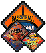 Basketball Diamond Plaques
