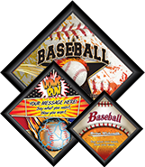 Baseball Diamond Plaques