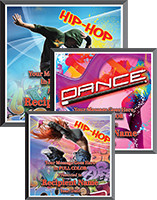Dance Square Graphix Plaques