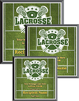 Lacrosse Square Graphix Plaques