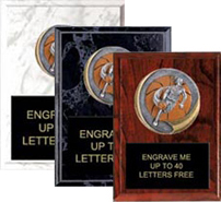 Basketball Motion Extreme Color Plaques- Female