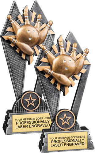 Bowling Sun Ray Trophies