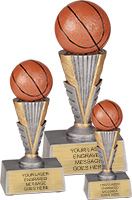 Zenith Basketball Resin Trophies