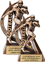 Football Ultra-Action Resin Trophies