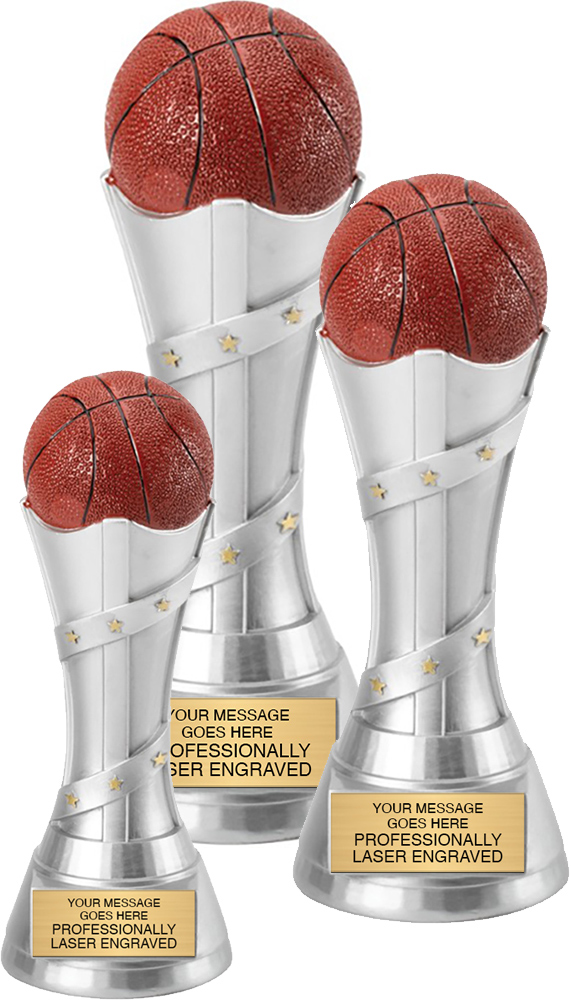 Basketball Victory Tower Resin Sculptures 