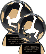 Soccer Male Shadow Resin Trophies