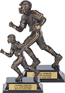 Football Action Sport Resin Trophies